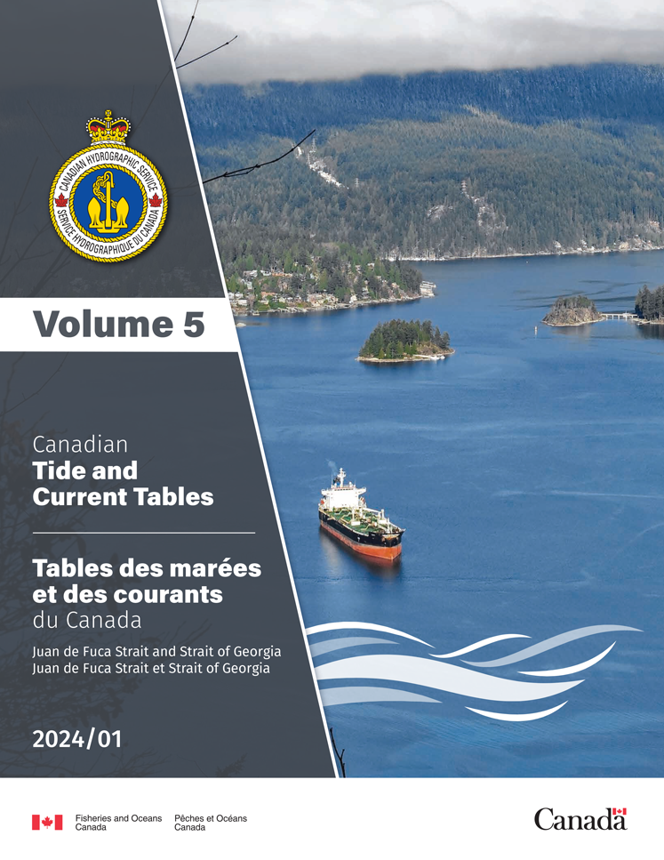 Vol. 5 Juan de Fuca Strait et Strait of Georgia